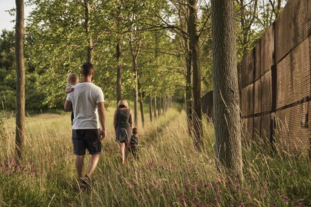 Unterwegs am P21 am ehemaligen Grenzzaun bei Ifta / Foto (c) Naturpark Eichsfeld-Hainich-Werratal