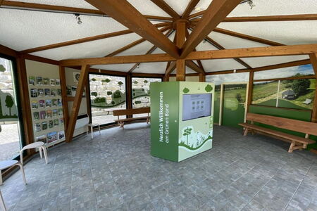 Infopavillion Grenzblick Katharinenberg