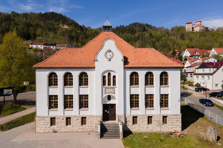 Außenansicht auf das Haus 1 der Gemeinschaftsschule Treffurt