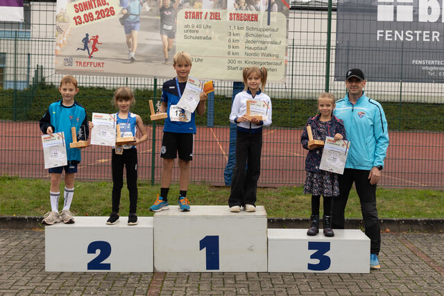 Stadtlauf Treffurt 2026 – Siegerehrung