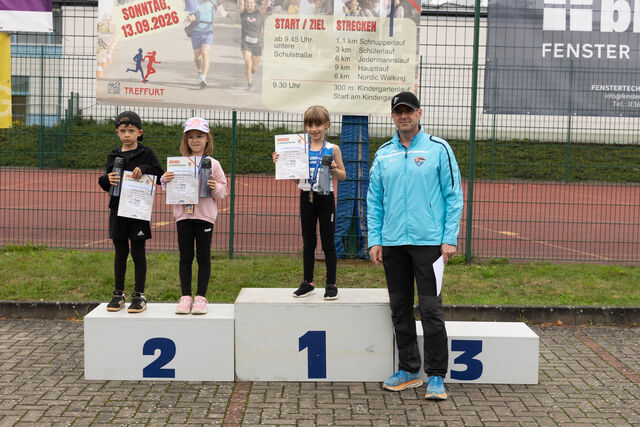 Stadtlauf Treffurt 2026 – Siegerehrung
