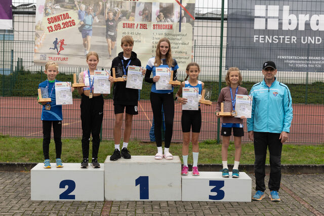 Stadtlauf Treffurt 2026 – Siegerehrung