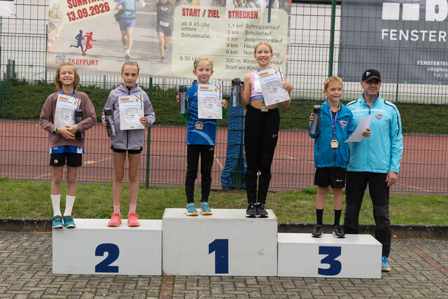 Stadtlauf Treffurt 2026 – Siegerehrung